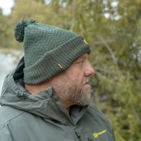 Ridge Monkey APEarel ThermaPro Waterproof Bobble Hat Green